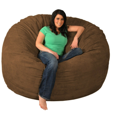 Huge memory foam bean bag chair giant bean bag sofa  with foam filling for kids and adults