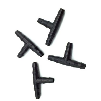 high quality 4/7 Tee pipe fittings/garden irrigation accessories/automatic flower sprayer Tee joint